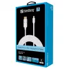 Sandberg DP-MiniDP 1.2 4K M-M 2m, 2 m, DisplayPort, Mini DisplayPort, Męski, Męski, Biały