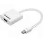 Sandberg Adapter MiniDP1.2>HDMI2.0 4K60, Mini DisplayPort, HDMI, Męski, Żeński, 3840 x 2160 pikseli, 6 Gbit/s