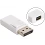 Sandberg Konwerter DisplayPort > MiniDP, DisplayPort, Mini DisplayPort, Biały