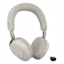 Jabra Evolve3 75 - MS Link390c - Czarny, Bezprzewodowy, 20 - 20000 Hz, Rozmowy/Muzyka, 180 g, Zestaw słuchawkowy, Szary