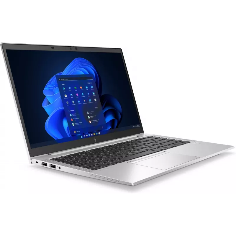 T1A HP EliteBook 840 G8 Refurbished Intel® Core™ i5 i5-1135G7 Laptop 35.6 cm (14 inch ekran) 16 GB DDR4-SDRAM 256 GB SSD Wi-Fi 6 (802.11ax) Windows 11 Pro Srebrny