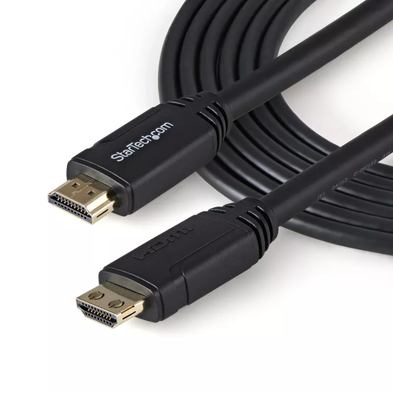 StarTech.com Kabel HDMI 2.0 9,8 stopy (3 m), certyfikat Premium High Speed HDMI z Ethernetem, 4K 60 Hz HDR10, przewód HDMI UHD, złącza zatrzaskowe M/M
