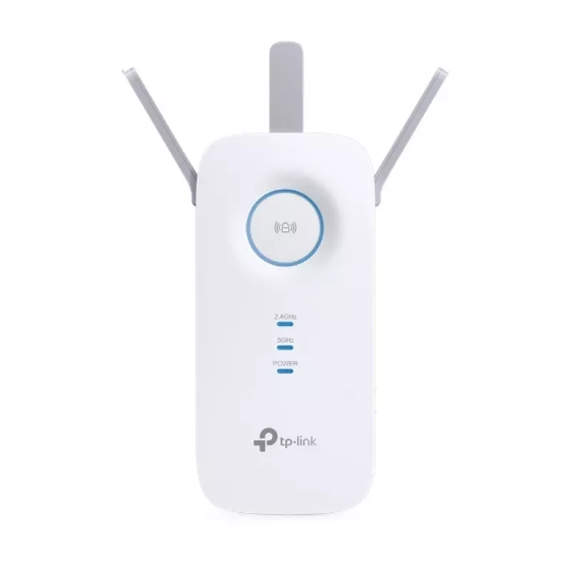 TP-Link RE450 wzmacniacz sieciowy Nadajnik sieciowy Biały 10, 100, 1000 Mbit/s