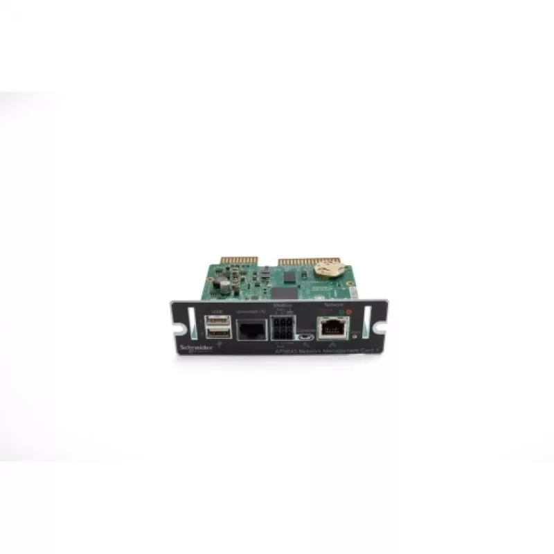 Karta zarządzania siecią APC AP9643 — wewnętrzna karta bezprzewodowa, IEEE 802.1x, czarna