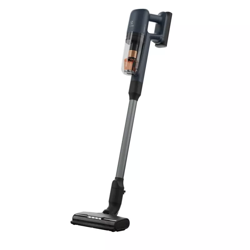 Electrolux EP71B14WET Odkurzacz pionowy, bezprzewodowy, bezworkowy 0,3 l, niebieski, 4 Ah