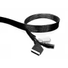 Multibrackets M Uniwersalna rolka rękawa na kable Czarny 40mm-szer. 50m-dł.