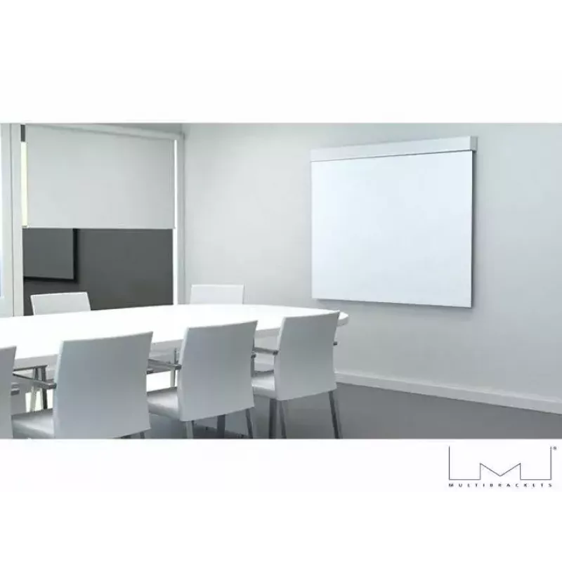 Zmotoryzowany ekran projekcyjny MULTIBRACKETS M 16:10 90 cali (widoczny 193,9×121,2 cm) Matowa biel, czarno-biały