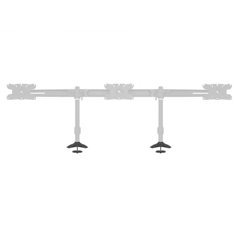 Podstawa przelotowa Multibrackets M Desktopmount do pojedynczych/podwójnych/potrójnych stojaków pod monitory czarna model