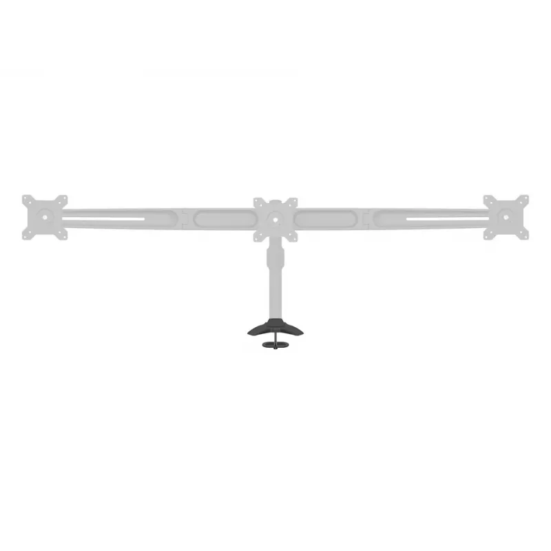 Podstawa przelotowa Multibrackets M Desktopmount do pojedynczych/podwójnych/potrójnych stojaków pod monitory czarna model