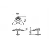 Podstawa przelotowa Multibrackets M Desktopmount do pojedynczych/podwójnych/potrójnych stojaków pod monitory czarna model