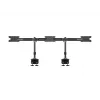 Multibrackets M VESA Desktopmount Triple Desk Clamp 24 cale-32 cale 24 kg
