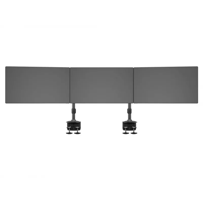 Multibrackets M VESA Desktopmount Triple Desk Clamp 24 cale-32 cale 24 kg