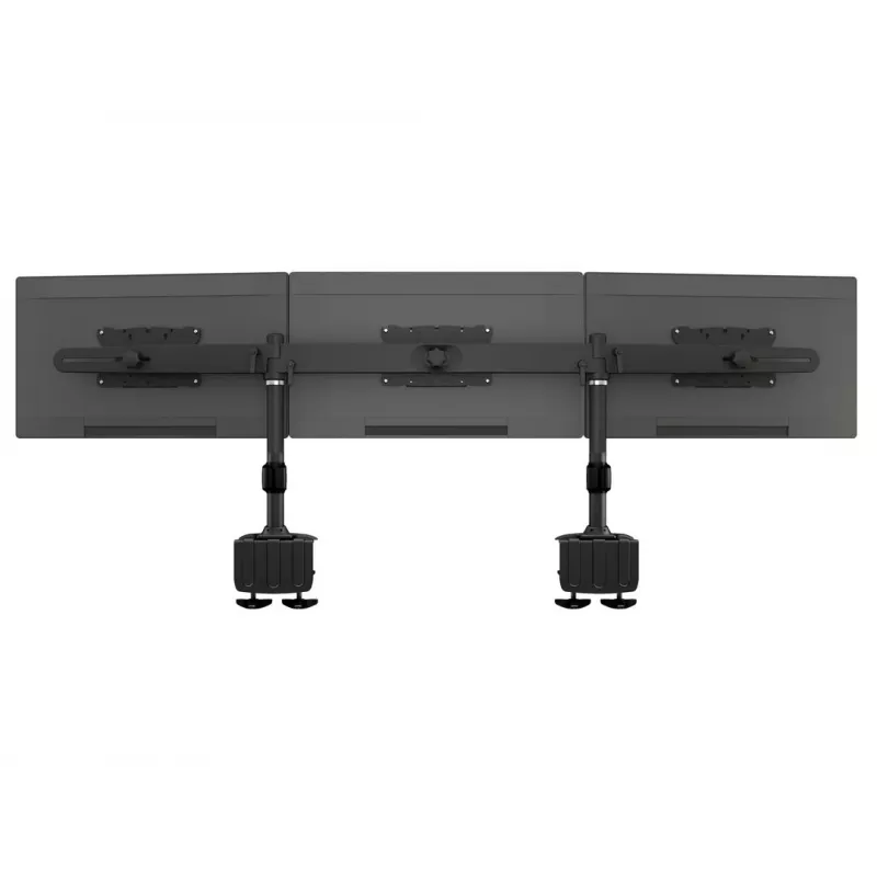 Multibrackets M VESA Desktopmount Triple Desk Clamp 24 cale-32 cale 24 kg