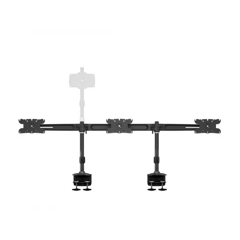 Multibrackets M VESA Desktopmount Triple Desk Clamp 24 cale-32 cale 24 kg