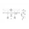 Multibrackets M VESA Desktopmount Triple Desk Clamp 24 cale-32 cale 24 kg