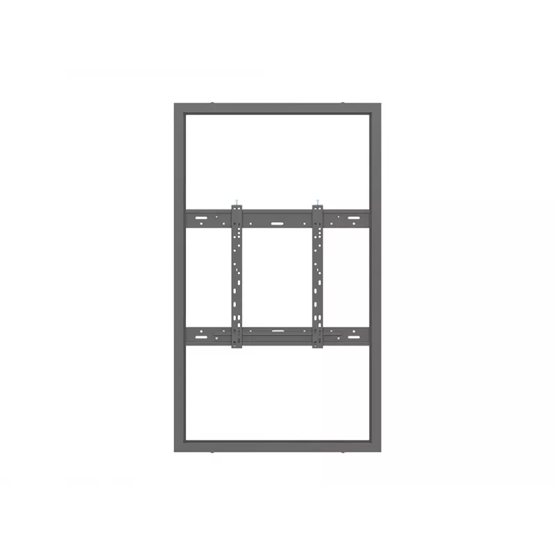 Multibrackets M Pro Series Obudowa 55 cali Naścienna cienki Średnia Czarna Stal Poziomo/Pionowo