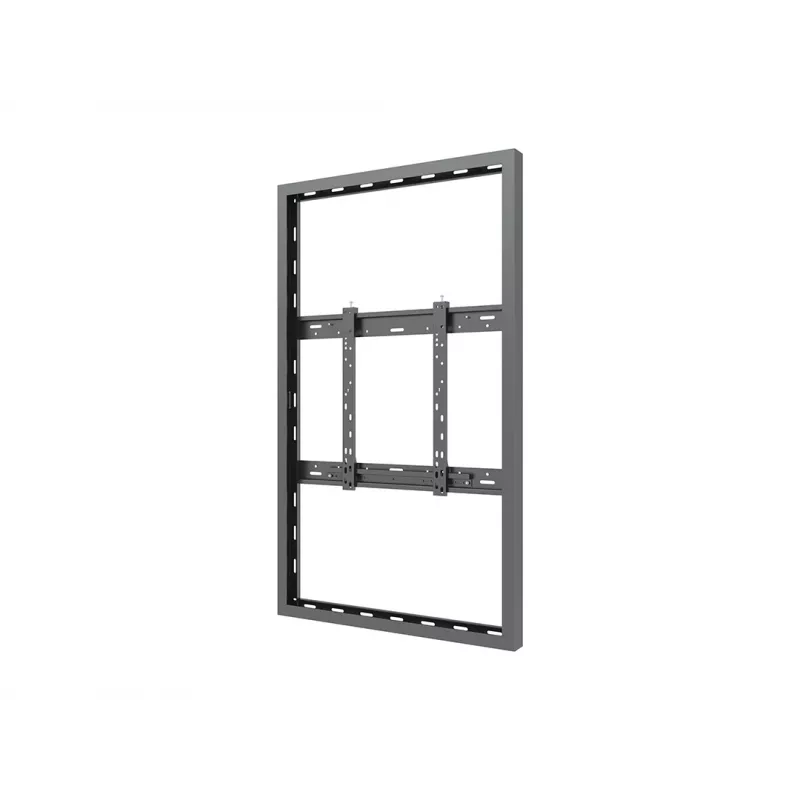 Multibrackets M Pro Series Obudowa 55 cali Naścienna cienki Średnia Czarna Stal Poziomo/Pionowo