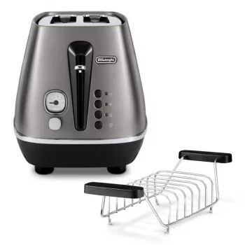 De’Longhi CTIN2103.TB toster 2-kromkowy 900 W Czarny