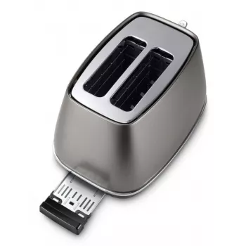 De’Longhi CTIN2103.TB toster 2-kromkowy 900 W Czarny