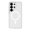 Cellularline Clear Mag - Galaxy S26 Ultra Ultra-wytrzymałe przezroczyste etui z gumową krawędzią, kompatybilne z ekosystemem Qi2 i akcesoriami magnetycznymi, zabezpieczone przed żółknięciem.