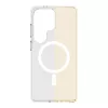 Cellularline Clear Mag - Galaxy S26 Ultra Ultra-wytrzymałe przezroczyste etui z gumową krawędzią, kompatybilne z ekosystemem Qi2 i akcesoriami magnetycznymi, zabezpieczone przed żółknięciem.