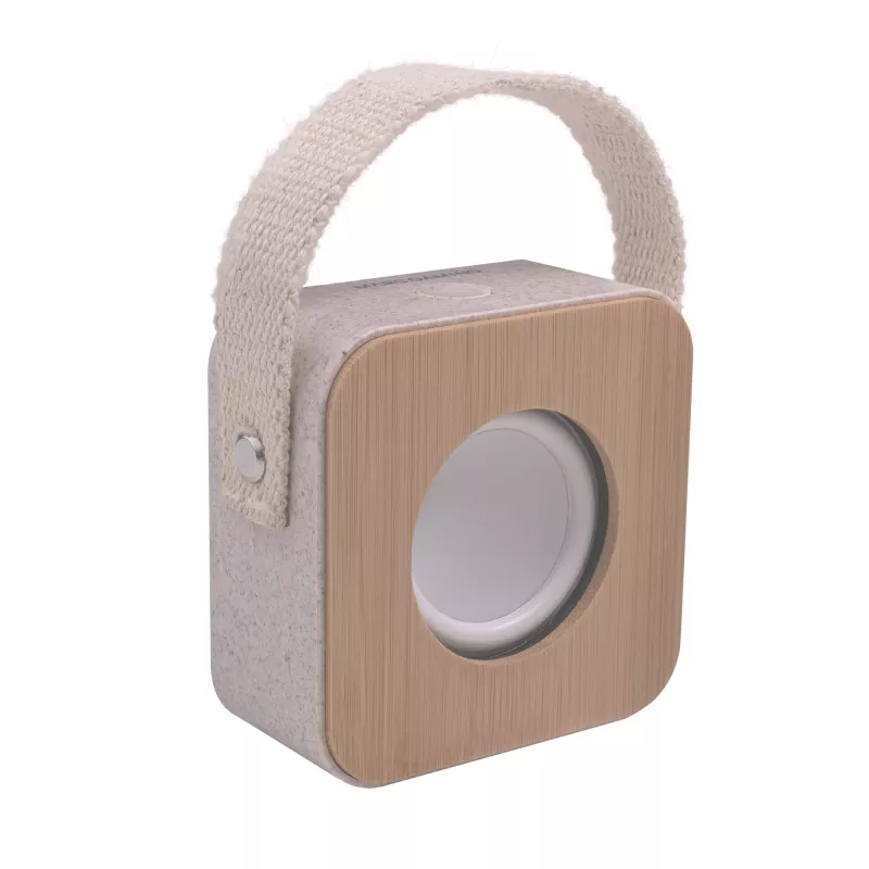 Mars Gaming MS-ECO Ekologiczny głośnik Bluetooth 5.1 z organicznych materiałów – słoma pszenna i bambus, kompaktowy rozmiar