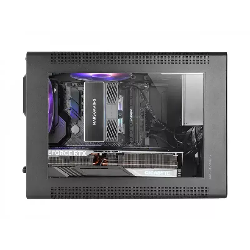 Obudowa komputerowa Mars Gaming MCXPS mATX Ultra-Compact Czarna