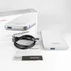AXAGON EE25-S6 - HDD / SSD-Gehäuse - 2.5 Zoll - SATA - Serial ATA II - Serial ATA III - 5 Gbit/s - USB Konnektivität - Weiß