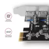 Axagon PCEU-430VL karty interfejsowe/adaptery Wewnętrzny USB 3.2 Gen 1 (3.1 Gen 1)