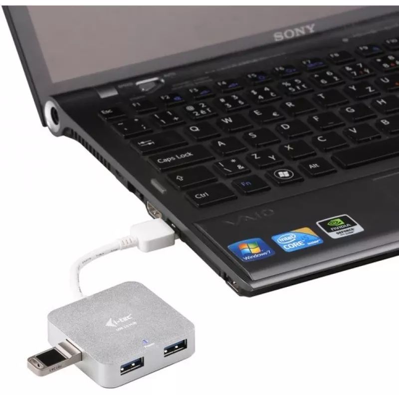 i-tec Metal USB 3.0 Pasywny HUB 4 porty