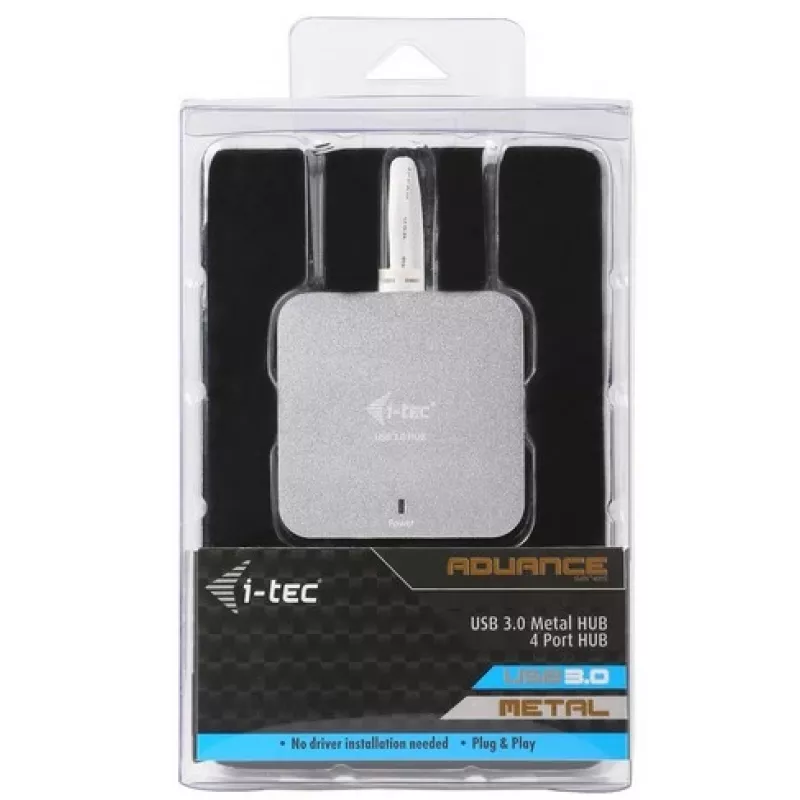 i-tec Metal USB 3.0 Pasywny HUB 4 porty