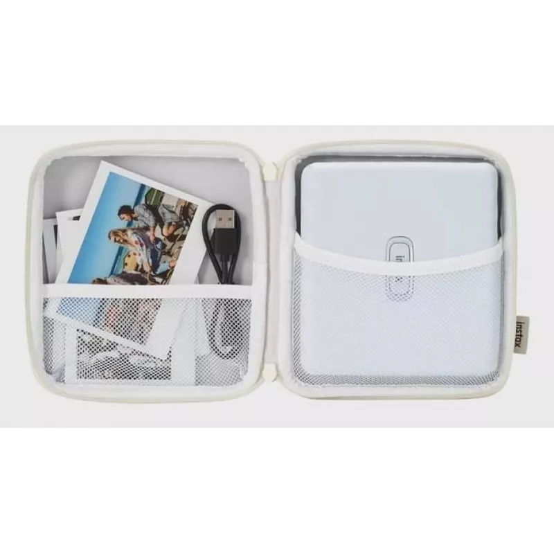 Etui do drukarki Fujifilm instax Link Wide (model 70100162648) — biało-popielate
