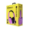 Zestaw słuchawkowy HATOR Phoenix 2 Wireless Przewodowy i bezprzewodowy Nagłowny Gamingowy USB Typu-C / USB Typ-A Bluetooth Fioletowy