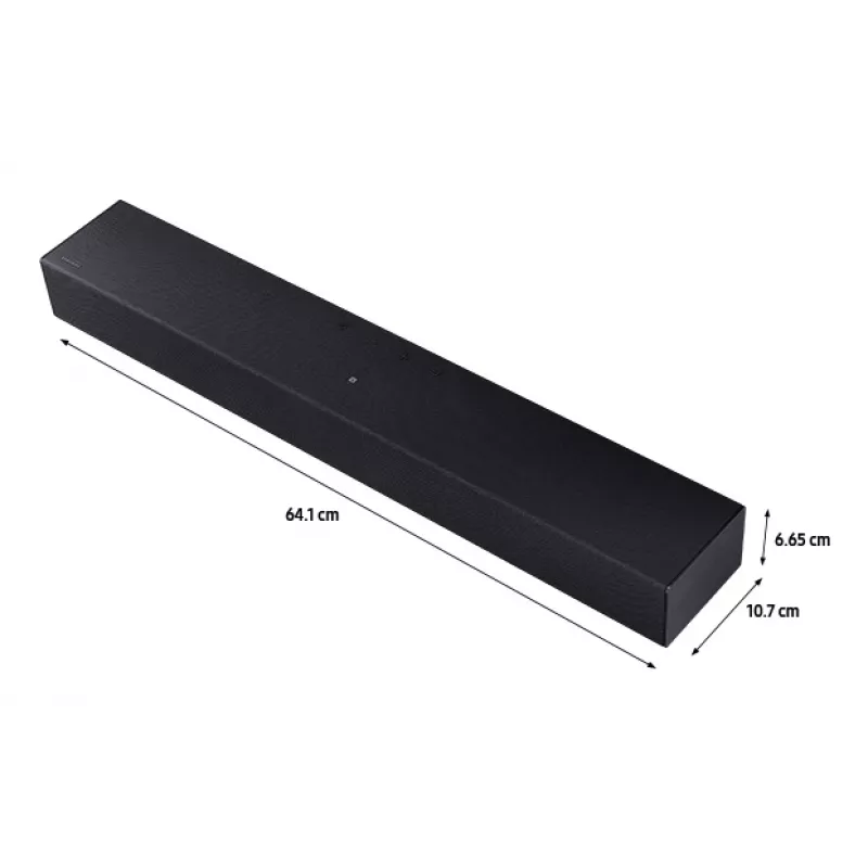 Samsung C-Series HW-B400F/XN soundbar speaker Czarny, Tytanowy 2.0 kanały 40 W