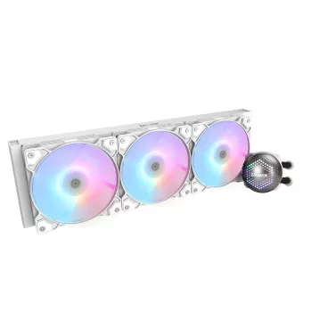 Zalman ALPHA36 biały Chłodzenie cieczą CPU 360mm Chłodnica 3 x 120 mm Wentylator ARGB Pompa Dual Procesor Chłodzenie cieczą typu All-in-one 12 cm