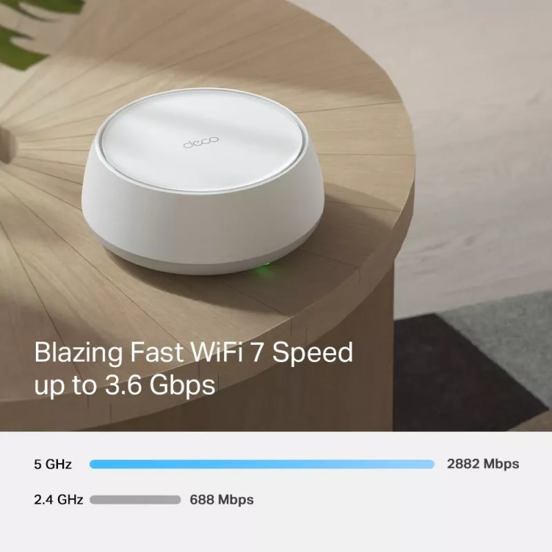 TP-Link BE3600 System Mesh Wi-Fi 7 dla całego domu, 2,5G Multi-Gigabit