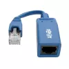 Tripp Lite N034-05N-BL adapter kabla konsolowego Rollover Cisco, RJ45 M/F, niebieski, 12,7 cm