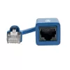 Tripp Lite N034-05N-BL adapter kabla konsolowego Rollover Cisco, RJ45 M/F, niebieski, 12,7 cm