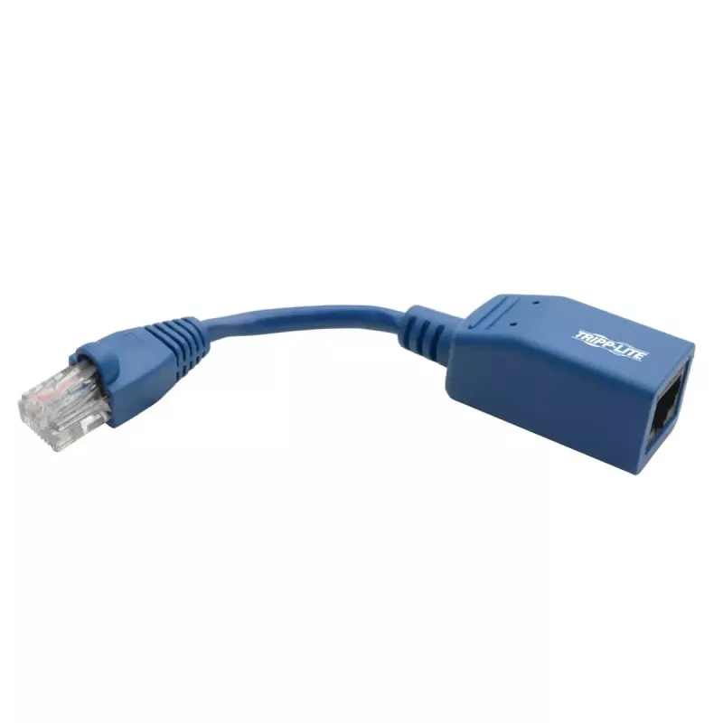Tripp Lite N034-05N-BL adapter kabla konsolowego Rollover Cisco, RJ45 M/F, niebieski, 12,7 cm