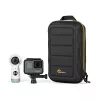 Torba na aparat Lowepro HARDSIDE CS 60 — kompaktowa torba o sztywnej obudowie, 140×85×227 mm, czarno-pomarańczowa