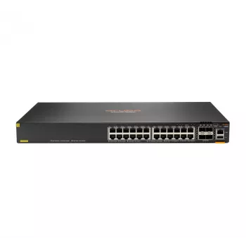 Przełącznik zarządzalny Aruba 6300F 24-portowy 1GbE Klasa 4 PoE i 4-portowy SFP56