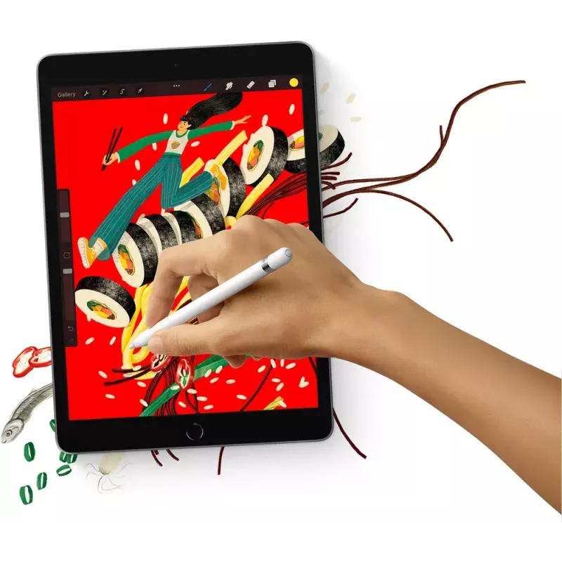 Tablet Apple iPad 10,2 cala (25,9 cm) 256 GB Wi‑Fi (802.11ac) A13, iPadOS 15, szary, 8 MP/12 MP