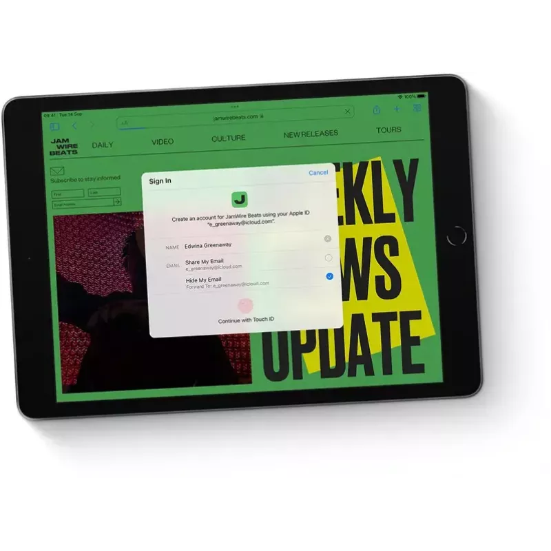 Tablet Apple iPad 10,2 cala (25,9 cm) 256 GB Wi‑Fi (802.11ac) A13, iPadOS 15, szary, 8 MP/12 MP
