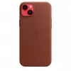 Etui Apple iPhone 14 Plus skórzane z MagSafe kolor umber