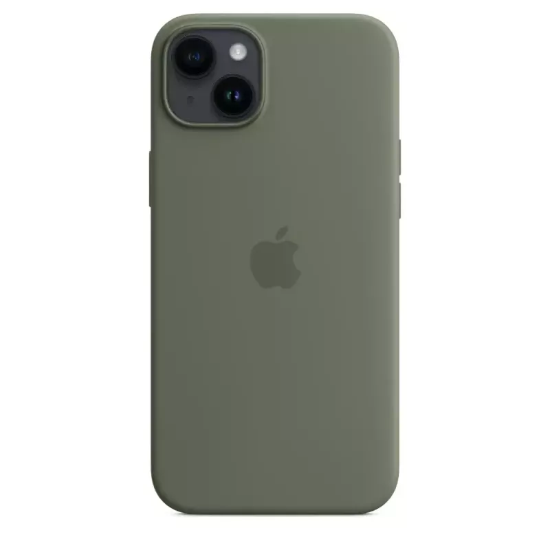 Cover Apple iPhone 14 Plus Silicone Case with MagSafe Olive