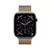 Apple Watch GPS + Cellular 46mm złota tytanowa koperta złota pętla mediolańska M/L