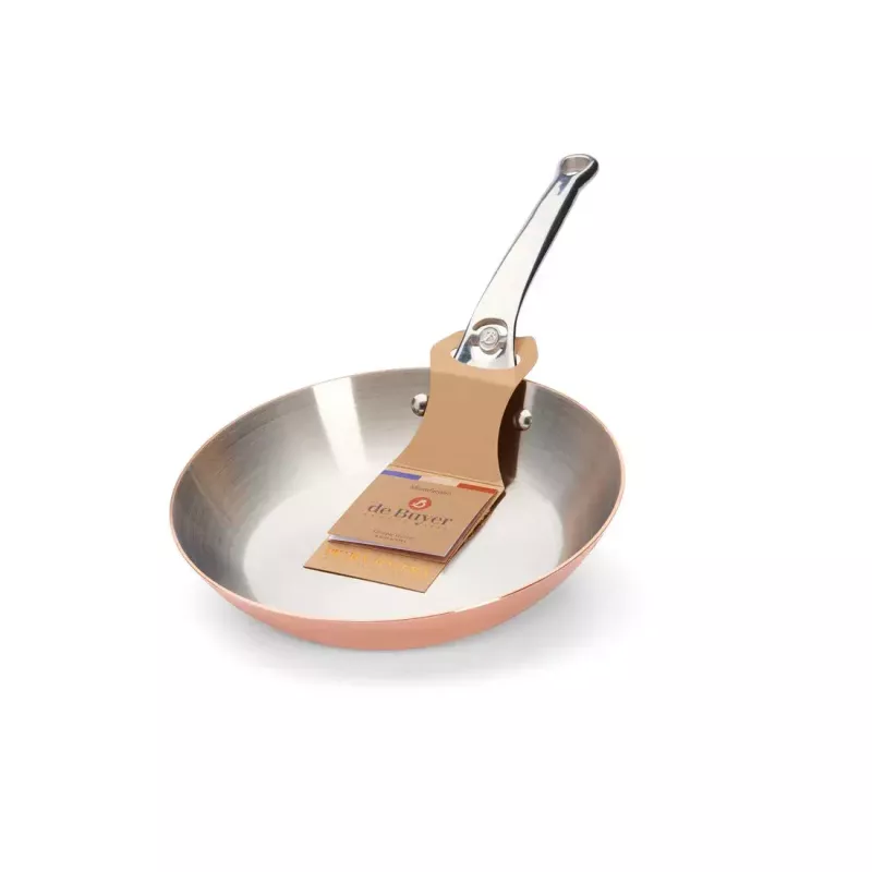 Uniwersalna patelnia de Buyer Prima Matera prostokątna miedziana 20,3 cm