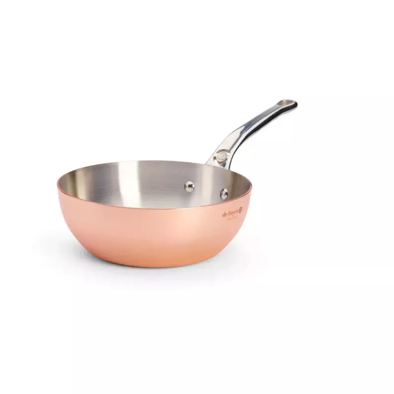 Patelnia sauté de Buyer miedź riveted PRIMA MATERA