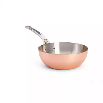 Patelnia sauté de Buyer miedź riveted PRIMA MATERA