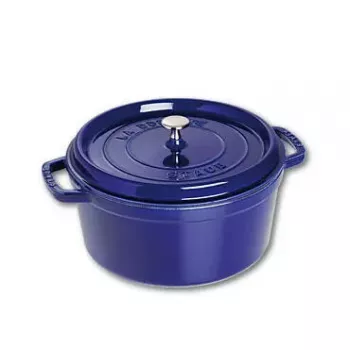 Kociołek Pojedynczy Staub 40510-285-0 żeliwny 26 cm